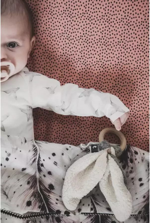 Mies & Co wieg hoeslaken Cozy Dots 40x80 cm - Foto 2