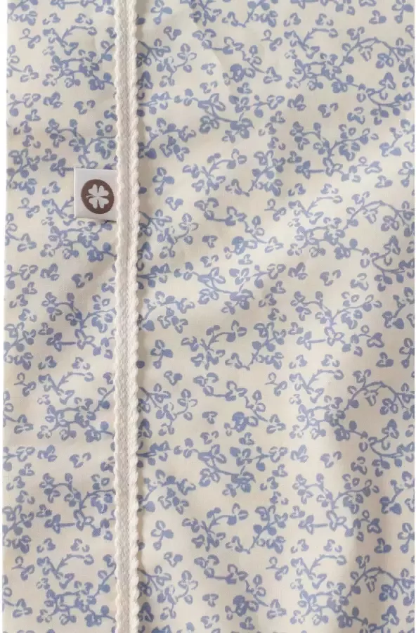 Noppies Botanical poplin wieglaken 80x100 cm Colony Blue