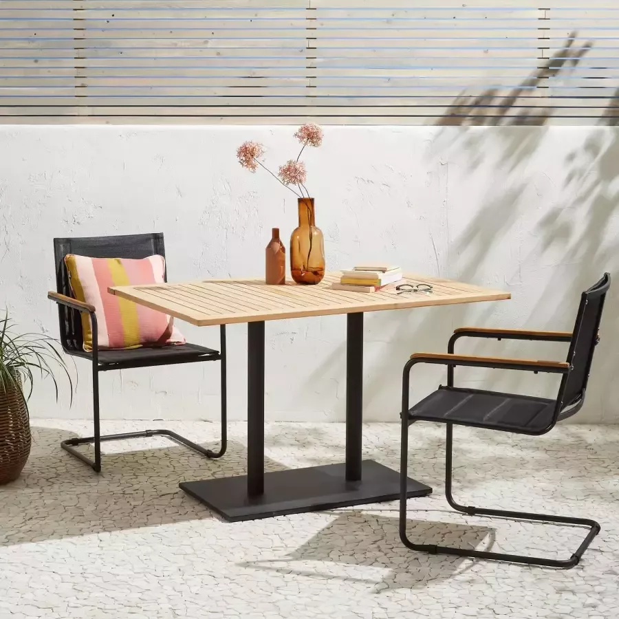 NOUS Garden teak tuintafel Beira (120x80 cm)