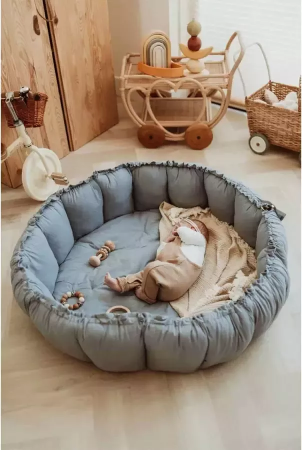 Play&Go 3-in-1 speelkleed Bloom Dusty Blue