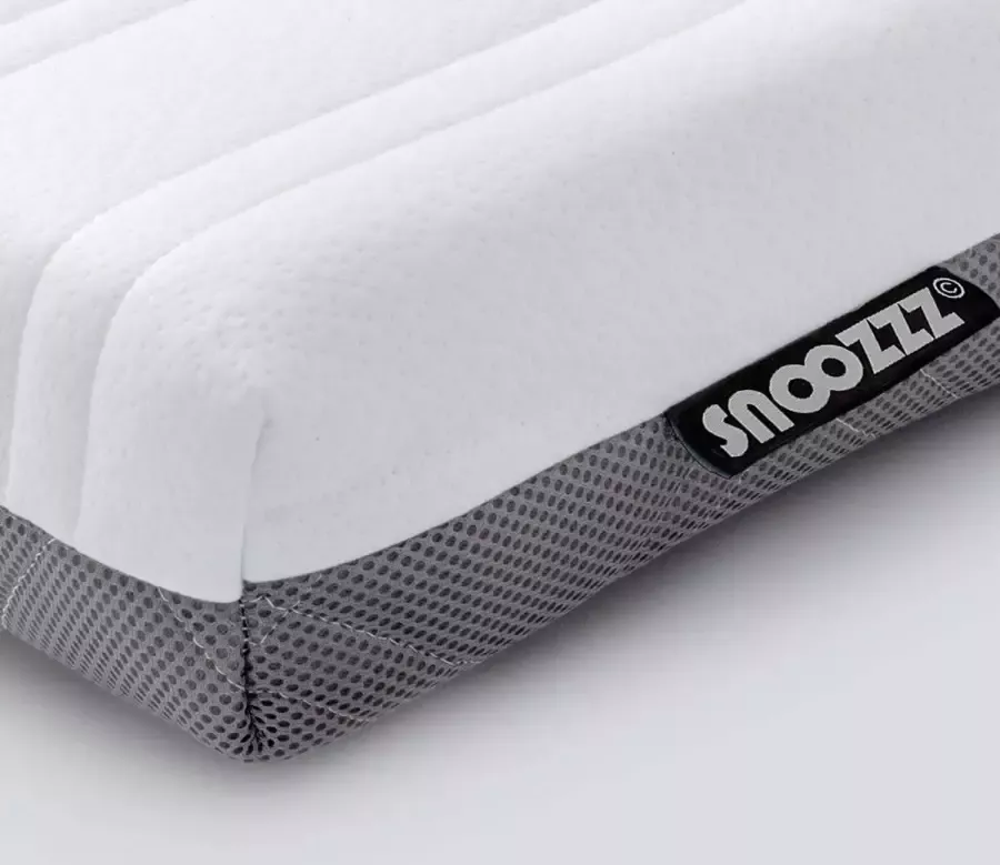 Snoozzz ledikant matras (60 x 120 cm) Pocketvering incl wasbare anti allergie hoes