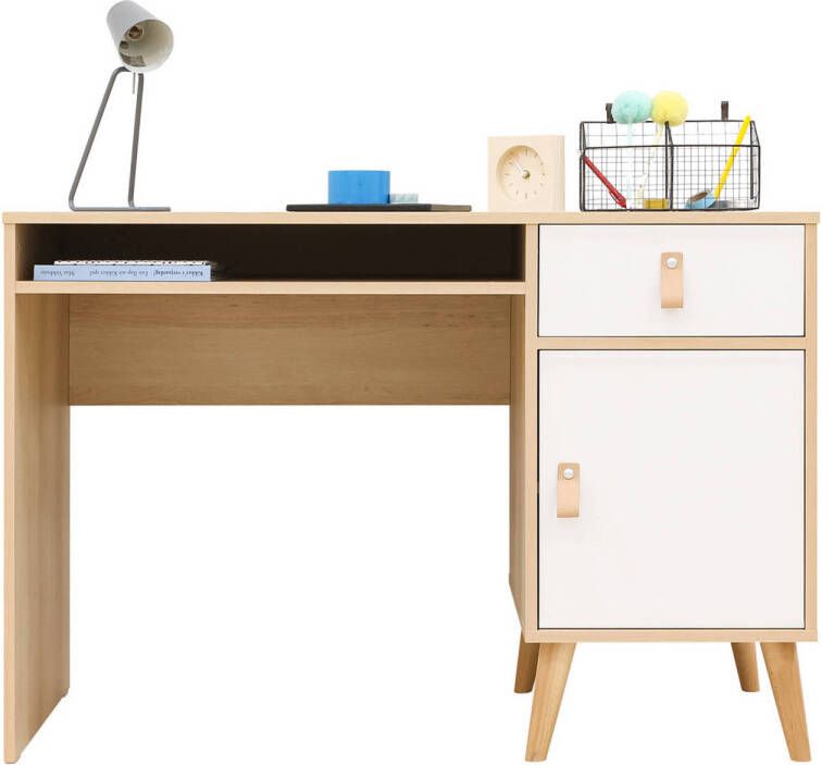ToiToiKids Bureau Jort Wit Naturel Jort - Foto 2