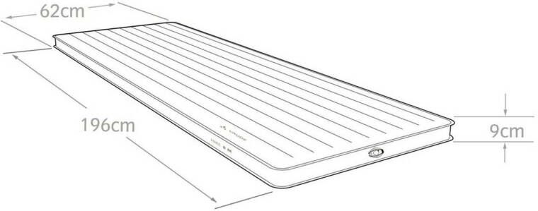 VAUDE slaapmat Hike 9L - Foto 3