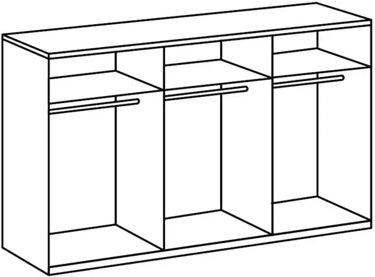 Wimex 6 deurs kledingkast James - Foto 2