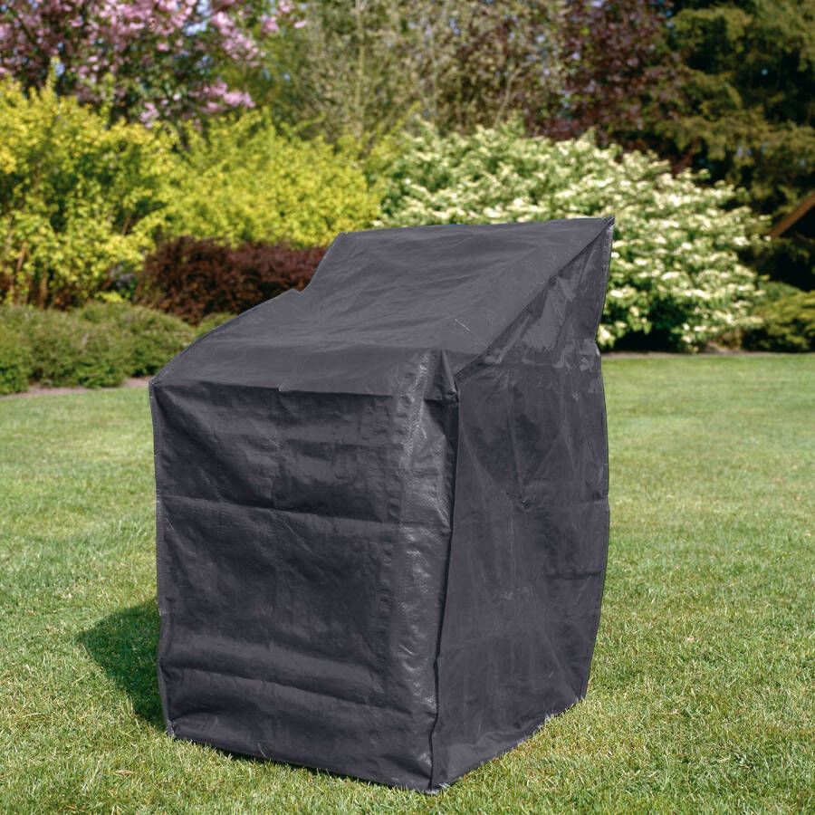 Outdoor Covers Hoes voor stapelstoelen antraciet 88-128x66x66 cm Leen Bakker