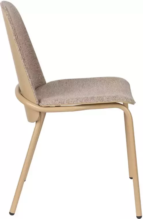 Zuiver Clip Eetkamerstoelen Beige Set van 2 - Foto 3