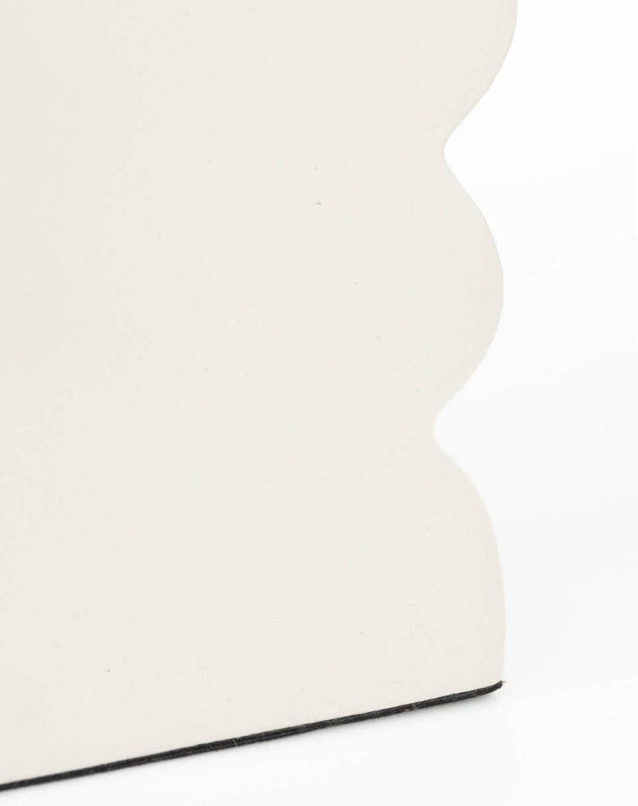 Zuiver Curves Kruk H 45 cm Shiny Beige - Foto 2