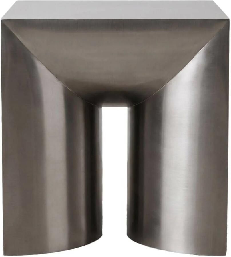 FEST Amsterdam rechthoekige bijzettafel Otto zilver