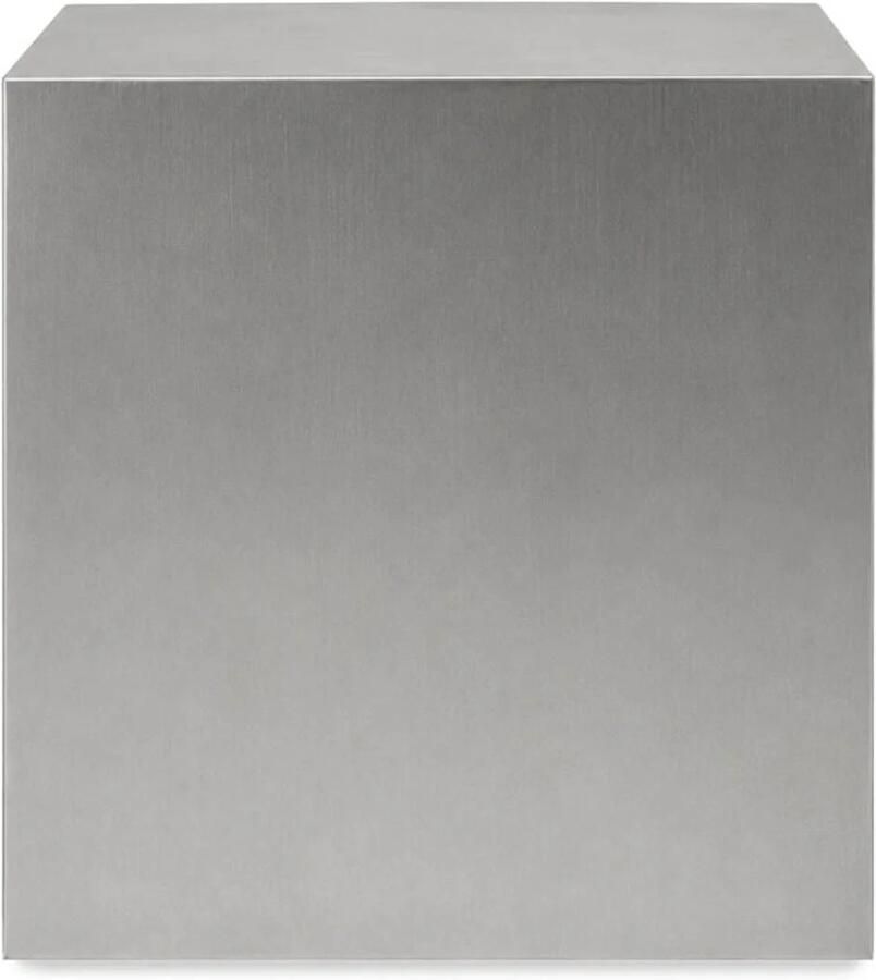 FEST Amsterdam vierkante bijzettafel Kit zilver