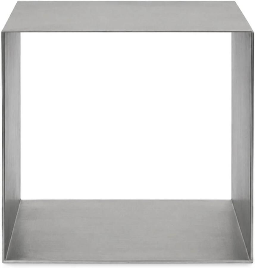 FEST Amsterdam vierkante bijzettafel Kit zilver - Foto 2