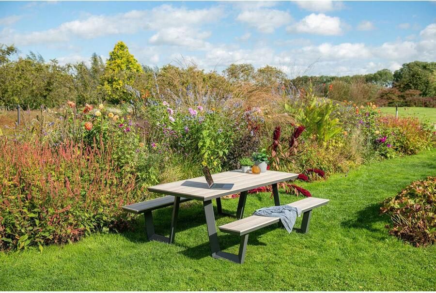 Garden Impressions Garden Impression Bell picknick bank 280 cm polywood - Foto 3