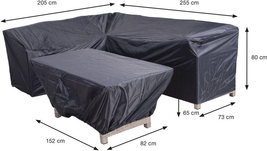 Garden Impressions Lounge dining hoes 205 255x73xH80 en 152x82xH65 cm - Foto 2