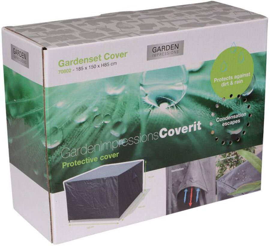 Garden Impressions Tuinset beschermhoes 185x150xH85 cm