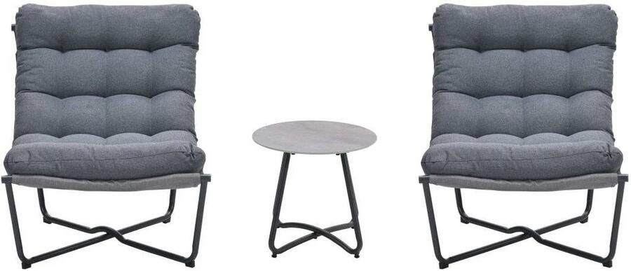 Garden Impressions Danzig relaxstoelen set