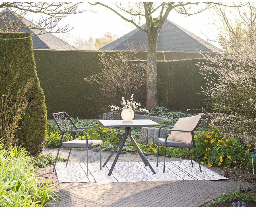 Woonboulevard Poortvliet Collectie Dining Fauteuil Oppo Black Mystic Grey