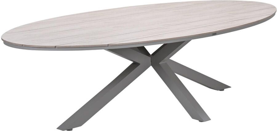 Garden Impressions Edison tafel ovaal 280x140 cm -taupe -light teak Vironwood - Foto 3