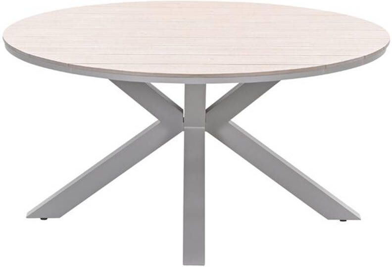 Garden Impressions Edison tafel rond 148 cm taupe light teak Vironwood - Foto 3