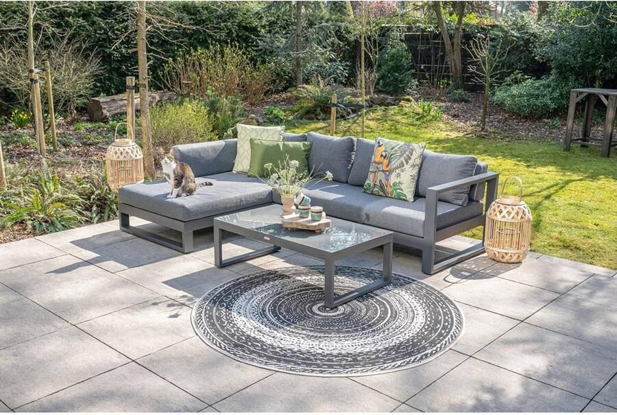 Garden Impressions Esmee loungeset rechts carbon black mystic grey - Foto 3