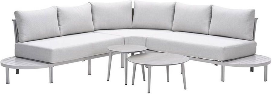 Garden Impressions Frigole loungeset 5-dlg. taupe -sand valley sand - Foto 3