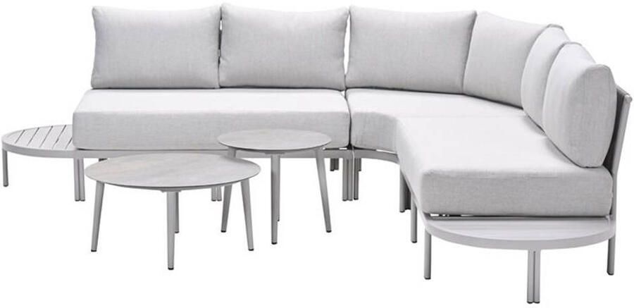 Garden Impressions Frigole loungeset 5-dlg. taupe -sand valley sand - Foto 2