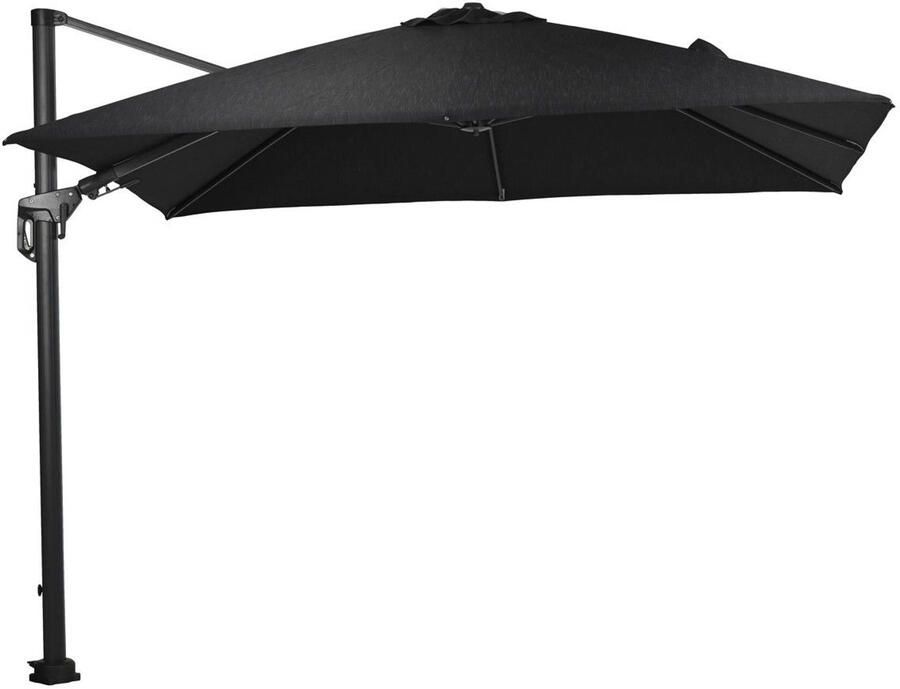 Garden Impressions Zweefparasol Hawaii Deluxe 300x300 d. grijs-zwart - Foto 3