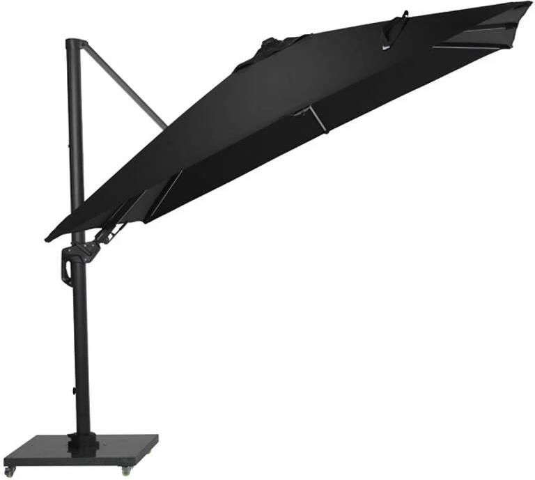 Van Kooten Tuin en Buitenleven Hawaii Lumen parasol 300x300 carbon black - Foto 3
