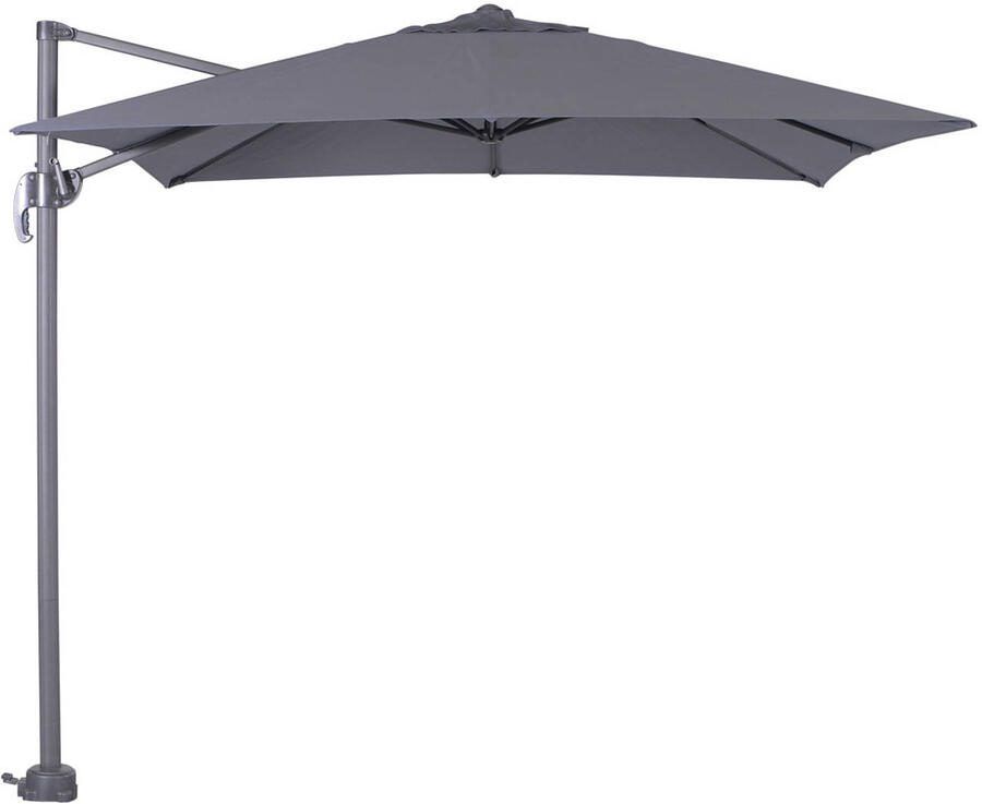 Garden Impressions Hawaii zweefparasol S 250x250 donker grijs