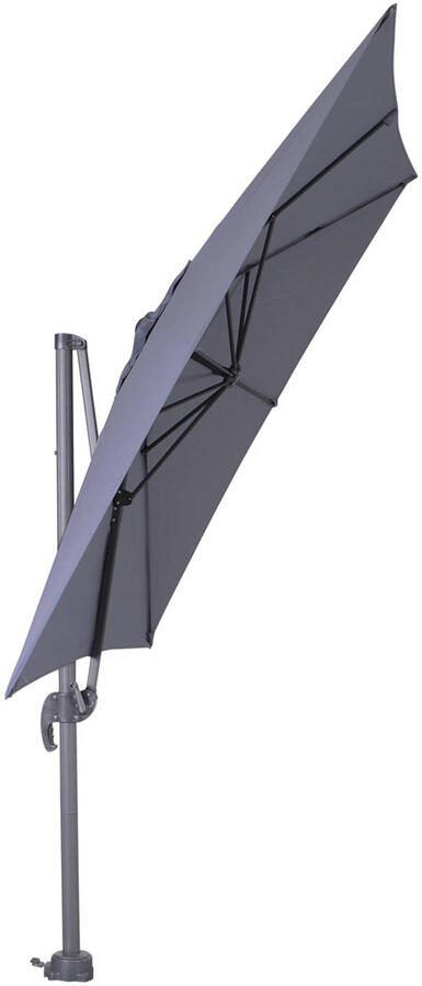 Garden Impressions Hawaii zweefparasol S 250x250 donker grijs - Foto 3