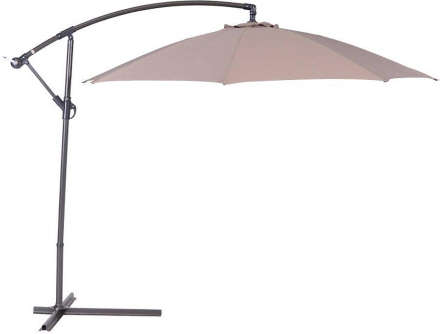 Garden Impressions Athene Zweefparasol Ø300 cm taupe