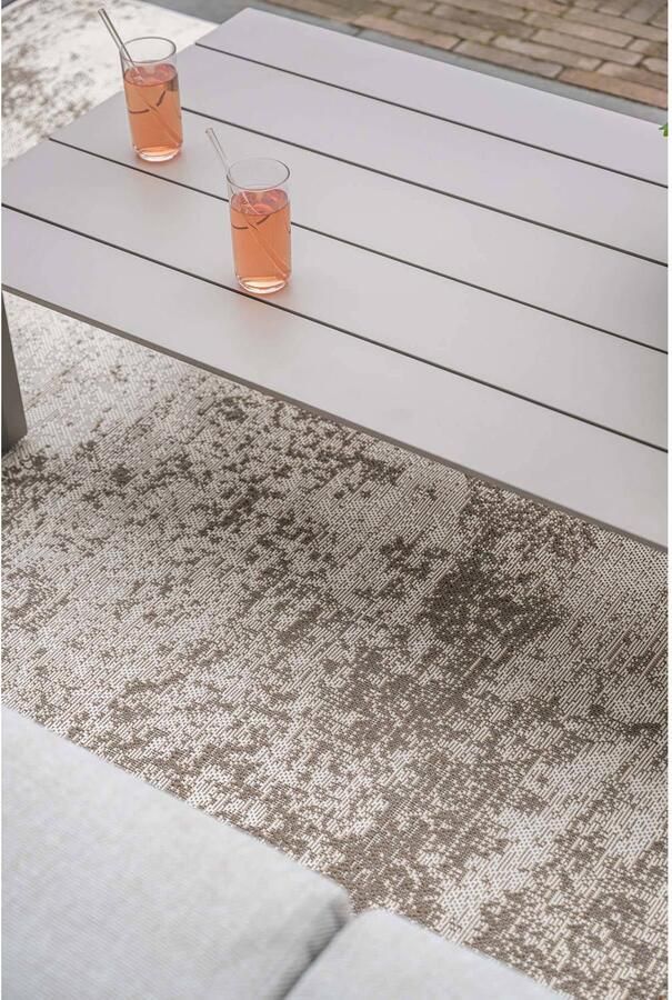 Garden Impressions Levanto loungetafel 140x68 cm taupe - Foto 2
