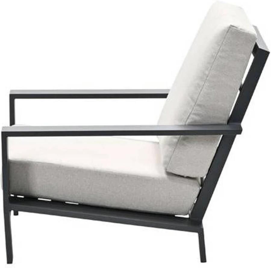 Garden Impressions Lincoln lounge fauteuil carbon black desert sand - Foto 2
