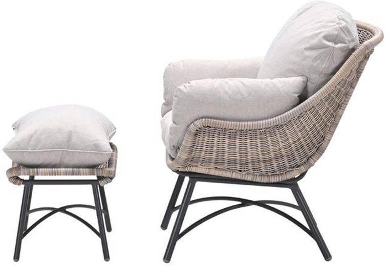 Garden Impressions Logan fauteuil inclusief voetenbank - Foto 2