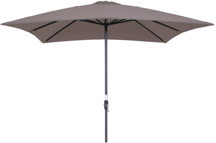Garden Impressions Lotus parasol 250x250 carbon black taupe