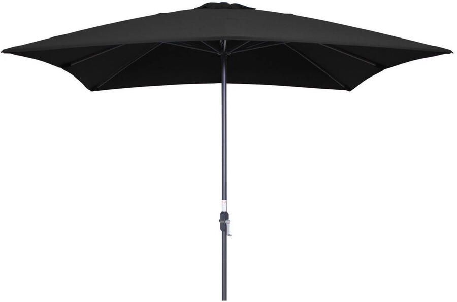 Garden Impressions Lotus parasol 250x250 carbon black zwart