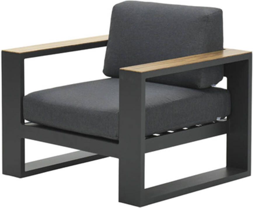 Woonboulevard Poortvliet Fauteuil Cube Zwart - Foto 3