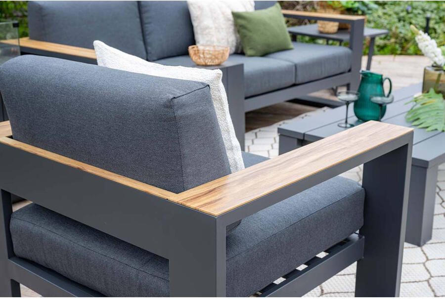 Woonboulevard Poortvliet Fauteuil Cube Zwart - Foto 2