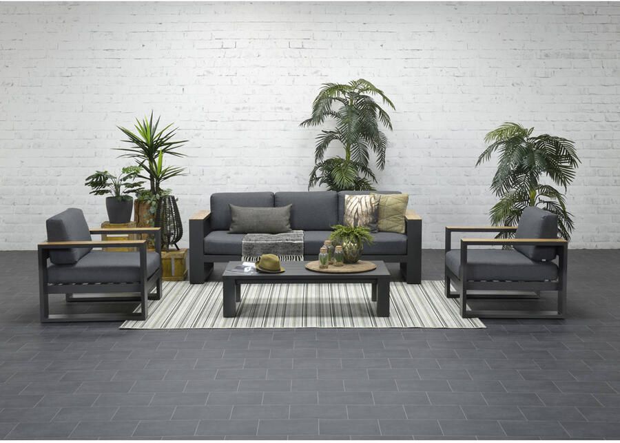 Woonboulevard Poortvliet Fauteuil Cube Zwart