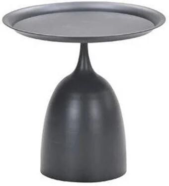 Garden Impressions Mioala bijzettafel (50xH48 cm) Mioala bijzettafel diameter 50xH48 cm carbon black Mioala bijzettafel diameter 50xH48 cm carbon black