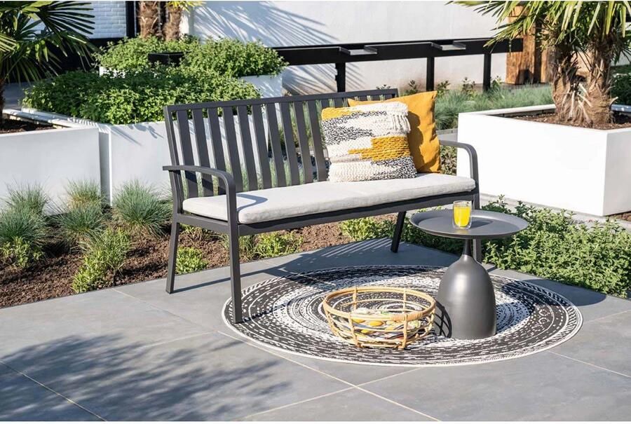 Garden Impressions Mioala bijzettafel (50xH48 cm) Mioala bijzettafel diameter 50xH48 cm carbon black Mioala bijzettafel diameter 50xH48 cm carbon black - Foto 3