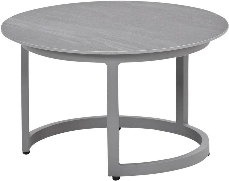 Garden Impressions Monte Carlo lounge tuintafel Ø60xH35 cm taupe