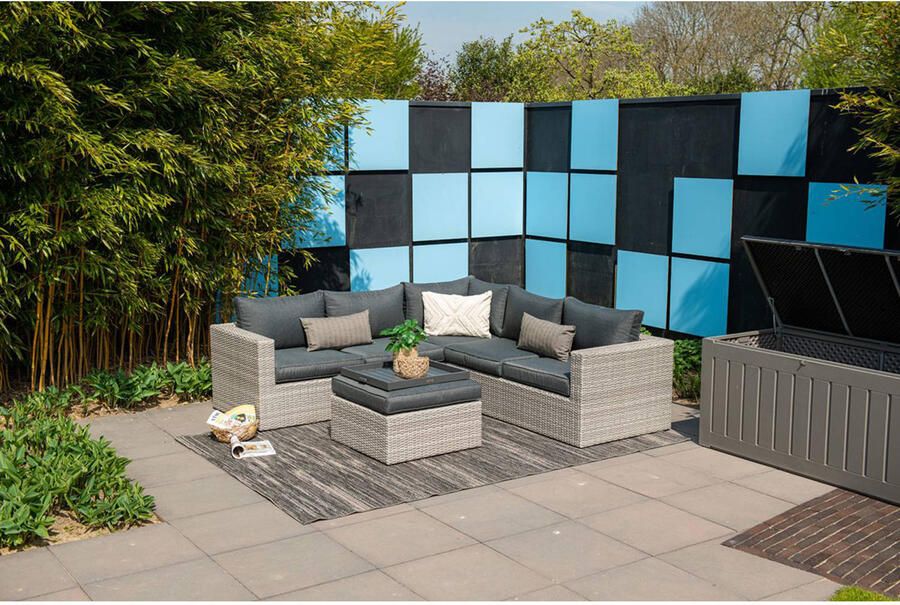 Garden Impressions Orangebird loungeset 4delig vintage grey - Foto 2