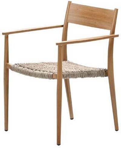 Garden Impressions Parijs dining fauteuil light teak look