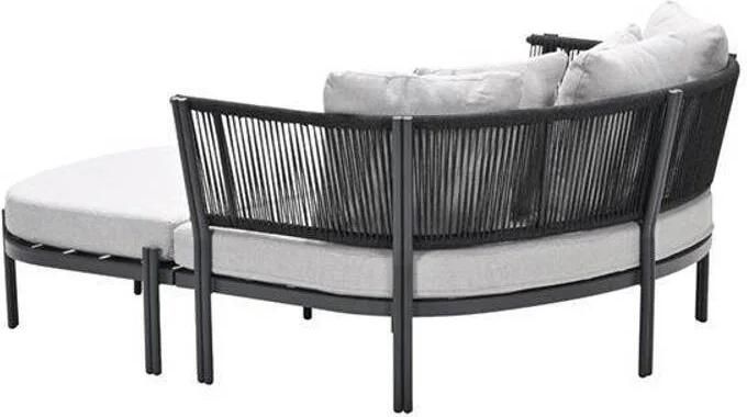 Garden Impressions San Remo divanbed San Remo divanbed carbon black rope lava zwart valley sand - Foto 3
