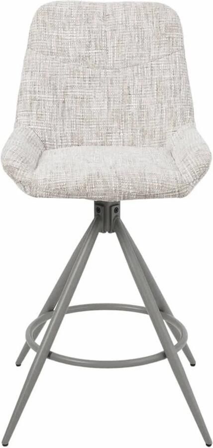 DÉJA Living Barkruk Senna Greige Draaibaar Zithoogte 67cm Set van 2 - Foto 3