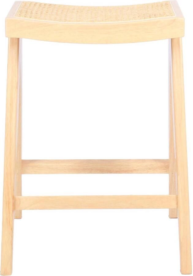 Giga Meubel Barstoel Jules Rotan Naturel Zithoogte 65cm Set van 2 - Foto 2