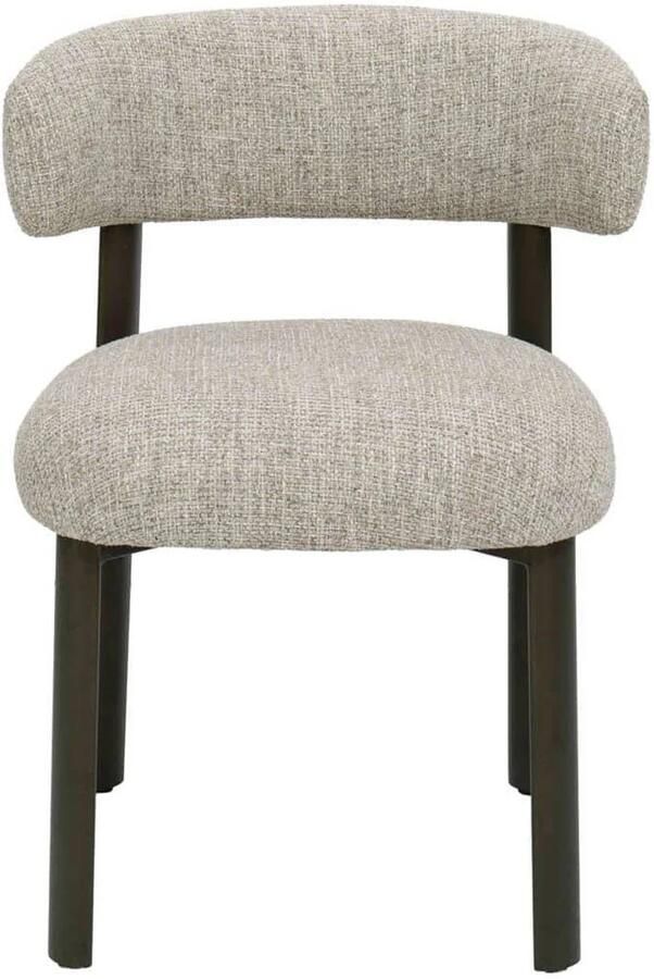 DÉJA Living Eetkamerstoel Alamo Beige Brons Set van 2 - Foto 3
