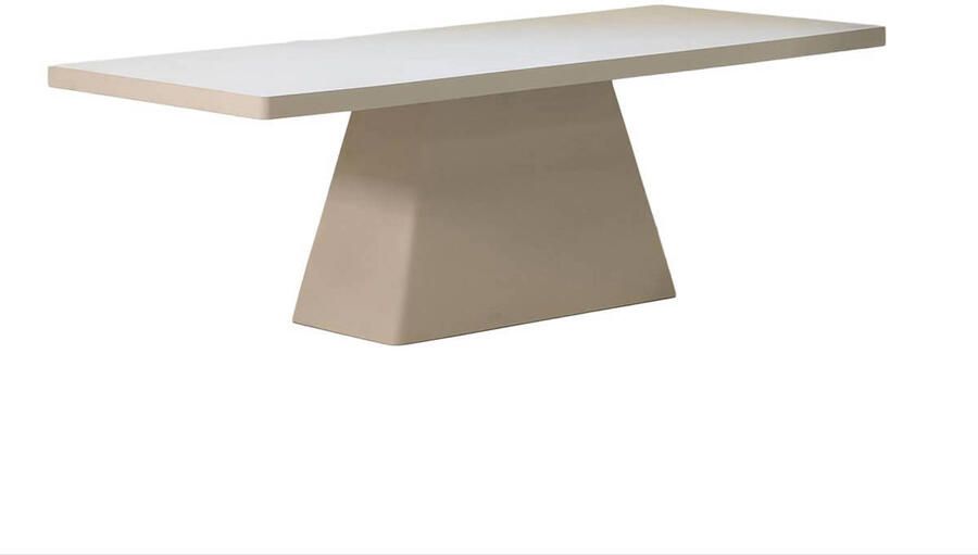 Giga Meubel Eettafel Rechthoek 200cm Beige Eco Composiet Avia - Foto 3