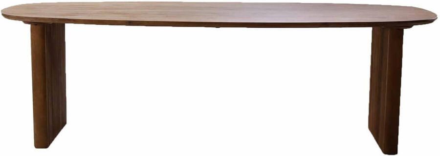Giga Meubel Eettafel Aya Deens Ovaal Mangohout Naturel 180cm - Foto 2