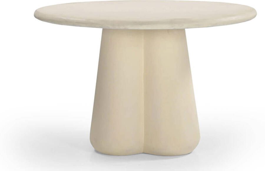 Giga Meubel Eettafel Beige Rond Ø120cm Beton Ciré Tafel Boaz - Foto 2
