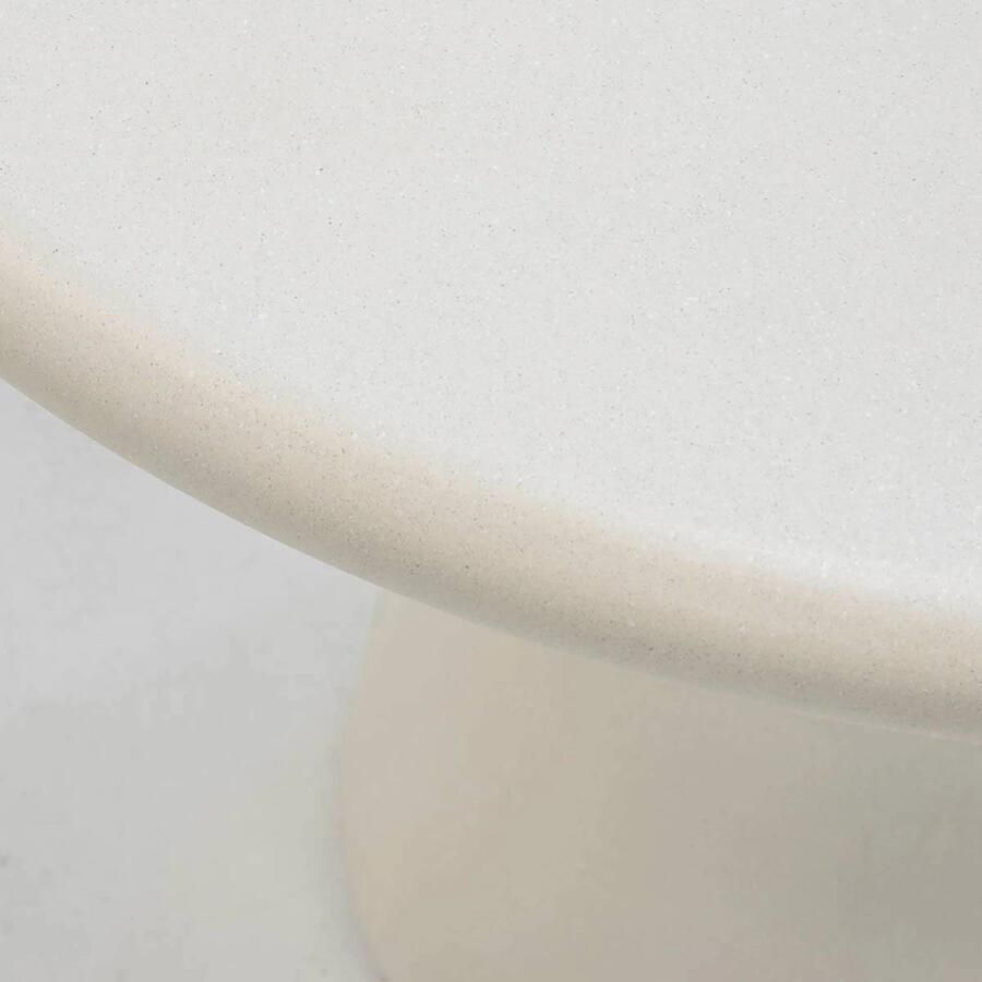 DÉJA Living Eettafel Brunn Rond Beige Eco Composiet 80cm - Foto 3